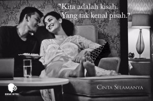 Takdir yang kenyataannya memisahkan mereka pun tak dianggap sebagai ...