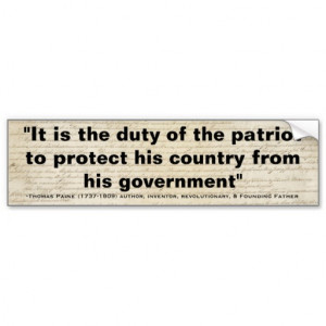 thomas_paine_duty_of_the_patriot_quote_bumper_sticker ...