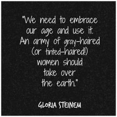 Happy Birthday, Gloria Steinem! May you continue to inspire women to ...