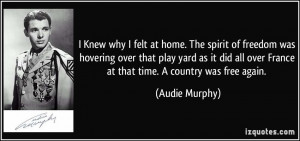 More Audie Murphy Quotes