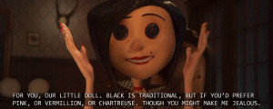 hair, henry selick, girl, vermilion, quotes, pixar, evil, doll, quote ...