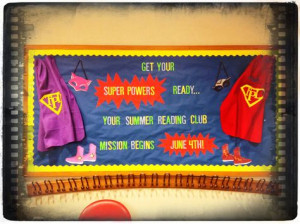 Superhero Bulletin Board Sayings | Library Feltboards | Busy Crafting ...