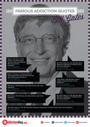 Famous Addiction Quotes Bill Gates [Reference Sources]