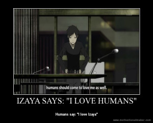 Izaya Quotes by shinyjade17