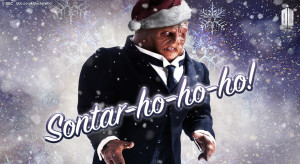 Beautiful Doctor Who Christmas Cards