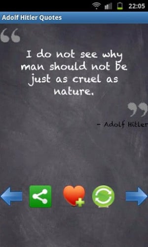 View bigger - Infamous Adolf Hitler Quotes for Android screenshot