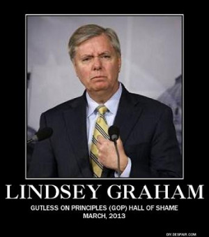 Lindsey Graham Enshrined In The G.O.P. Hall Of Shame
