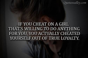 quotes about cheaters
