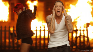 Rihanna Eminem Love The Way You Lie Wallpaper