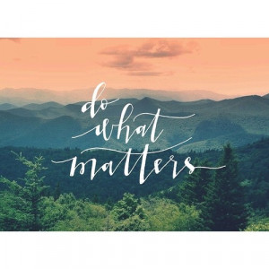 Live Your Life Quotes Tumblr: Do What Matters Live Your Life With ...