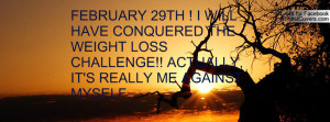 ... THE WEIGHT LOSS CHALLENGE!! ACTUALLY, IT'S REALLY ME AGAINST MYSELF