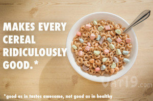 ... cereals in a new way by adding Crunchmallow Cereal Marshmallows