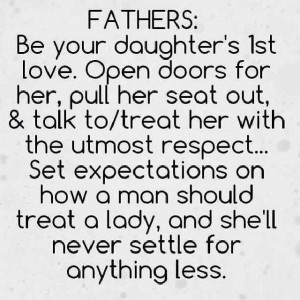 utmost respect set expectations on how a man should treat a lady and ...