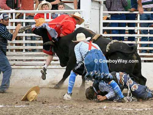 Bull Riding Coloring Pages And Pictures Imagixs