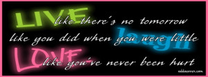 LIVE, LAUGH, LOVE Facebook Covers