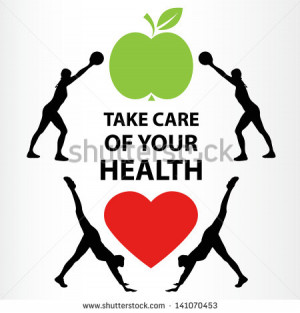HEALTH LIFESTYLE,HEALTH FOOD,FITNESS,GOOD HEALTH - stock vector