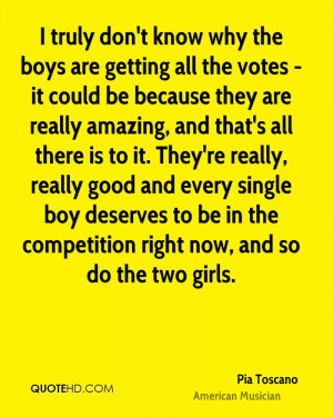 Good Quotes About Boys They're really, really good