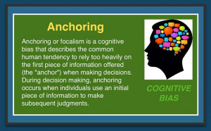 Cognitive Bias - Anchoring