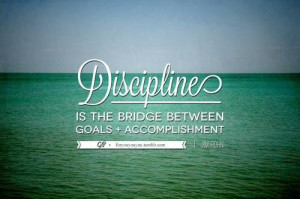 Discipline quote