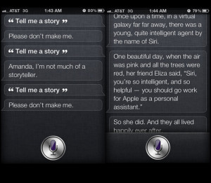 Once you warm her up, or start nagging, Siri can tell some cool ...