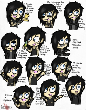 Andy Biersack quotes!!!! Most of these are from interveiws others are ...