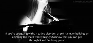 Demi Lovato mine quote eating disorder typo self harm stay strong