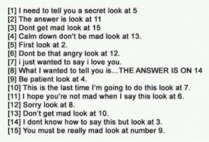 Need To Tell You A Secret!