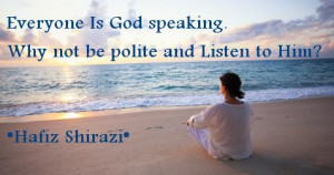 Spiritual Quotes by Hafiz Shirazi - Quotes about God