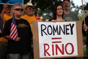 Tea party: We don't like Mitt Romney but 