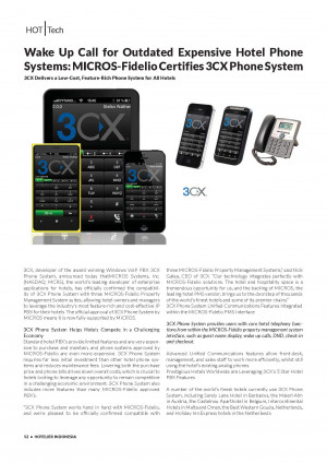 Hotelier-Indonesia Features 3CX Phone System Micros Fidelio ...