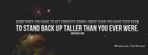 Stand Back Up Taller Facebook Covers