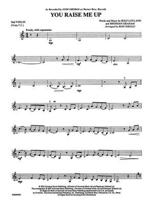 Here are quotes lists related to You Raise Me Up Violin Sheet Music ...