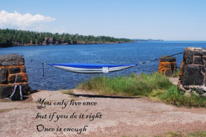 Hammock quote. One is enough.