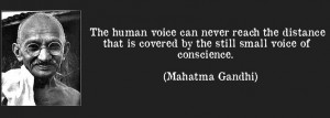 The human voice can never reach the distance that is covered by the ...