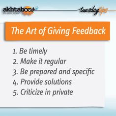 . Positive feedback can be easy to give but when it comes to giving ...