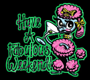 Cute lamb wishes you fabulous weeekend