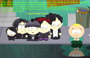 Butters South Park Quote On Sadness