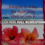 integrity quotes, thoughts, wise, sayings, karma integrity quotes ...