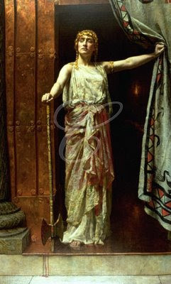 Clytemnestra, Queen of Mycenae, wife to Agamemnon, mother to Iphigenia ...