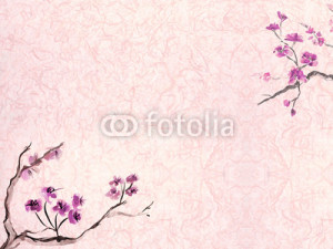plum blossom background
