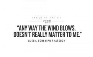 Song Lyrics to Bohemian Rhapsody | bohemian rhapsody - queen