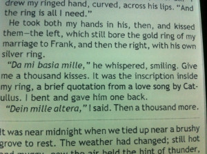 ... Quote from the Outlander (Highlander) series by Diana Gabaldon ~from