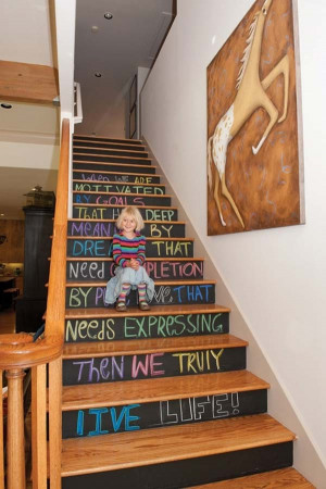 20 DIY Wallpapered Stair Risers Ideas To Give Stairs Some Flair