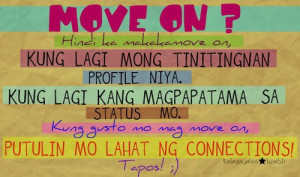 move on