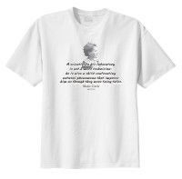 ThinkerShirts.com presents Marie Curie and her famous quote 