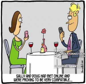 online dating cartoons, online dating cartoon, online dating picture ...