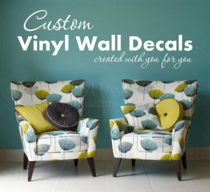 Custom Wall Quote Wall Art Wall Decal Vinyl by VinylDecorBoutique, $13 ...