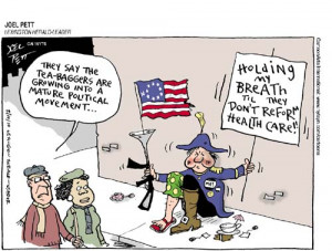 Tea Party Political Cartoons