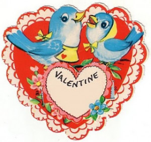 Kids vintage Valentine's Day cards