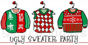 ... Christmas Sweater Party Invitation Template Ugly sweater party